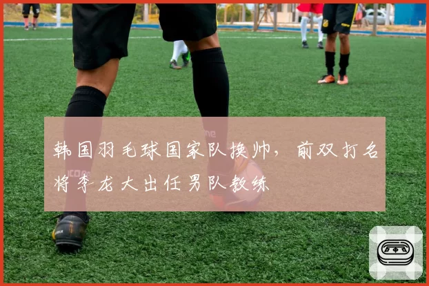 韩国羽毛球国家队换帅,前双打名将李龙大出任男队教练